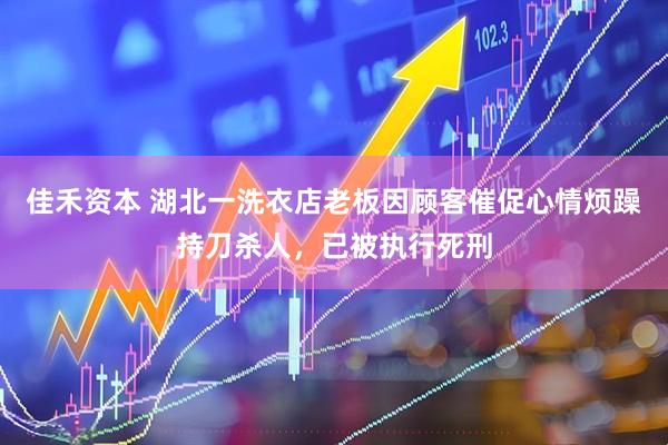 佳禾资本 湖北一洗衣店老板因顾客催促心情烦躁持刀杀人，已被执行死刑